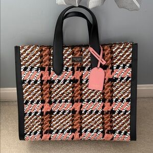 Kate Spade Houndstooth Tote